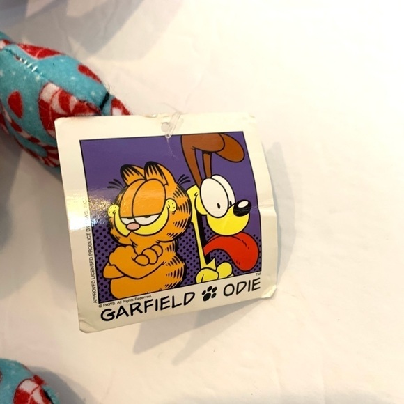 Holiday Odie Garfield Plush Stuffed Animal Christmas Candy Mints w/Tag - Picture 4 of 4
